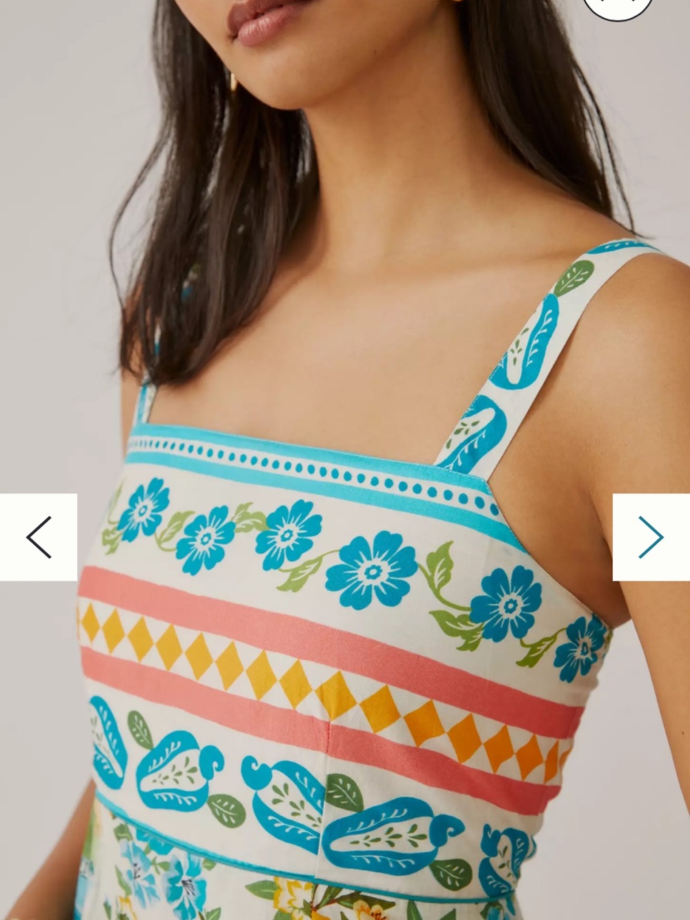 FARM RIo for Anthropologie printed maxi dress size xs BNWT - Picture 3 of 7